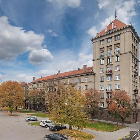 Tower With Free Parking Near Zalgirio Arena By Polo Apartment *
